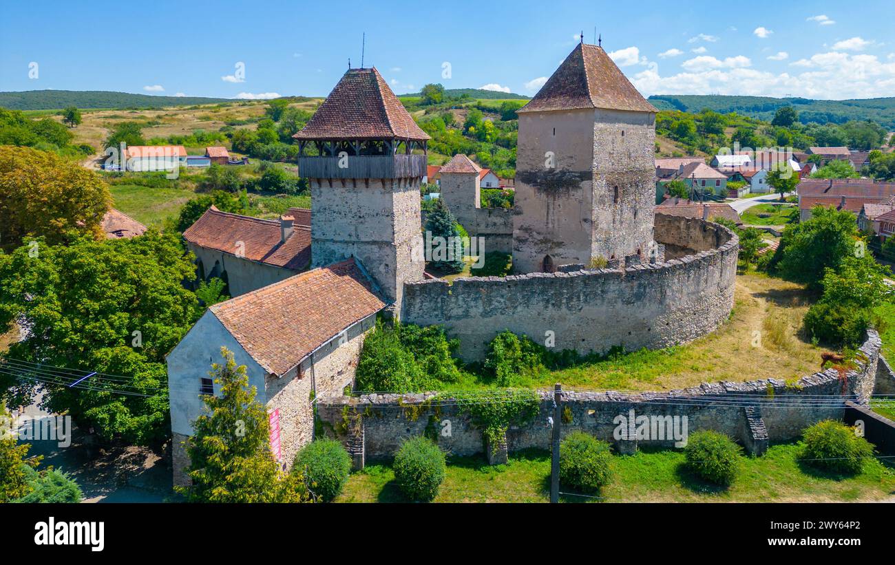 Calnic Calnic fortified church hi-res stock photography and images - Alamy
