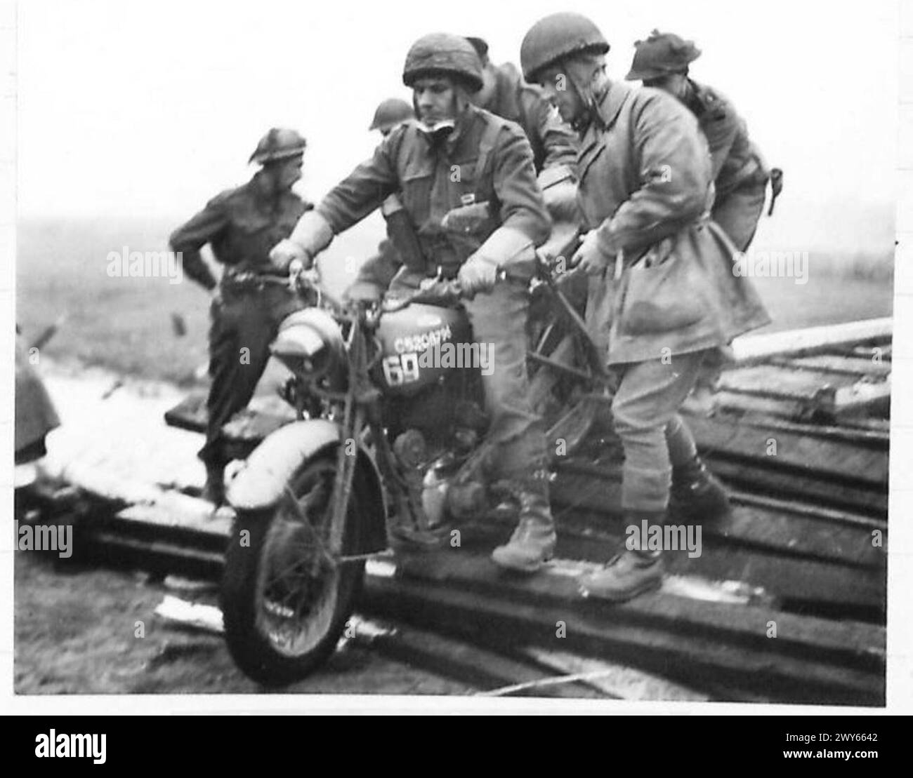 British despatch rider Black and White Stock Photos & Images - Alamy