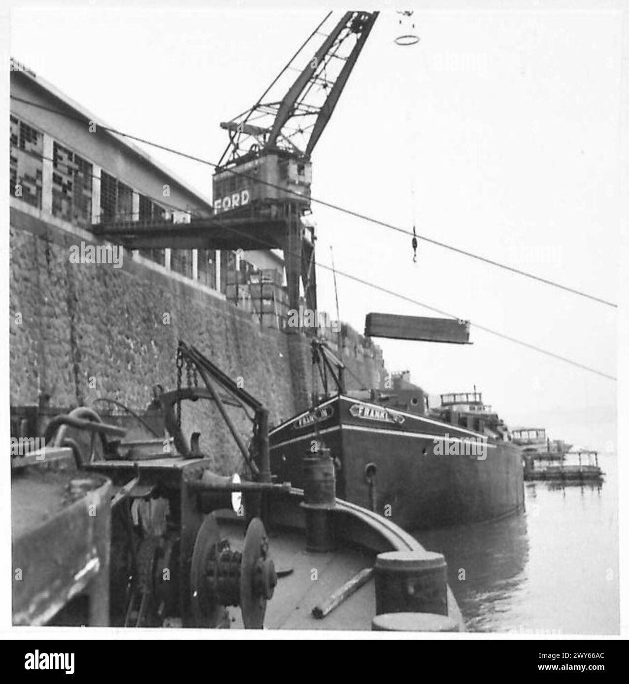 FORD WORKS AT COLOGNE - Before bombing and the Germans themselves 