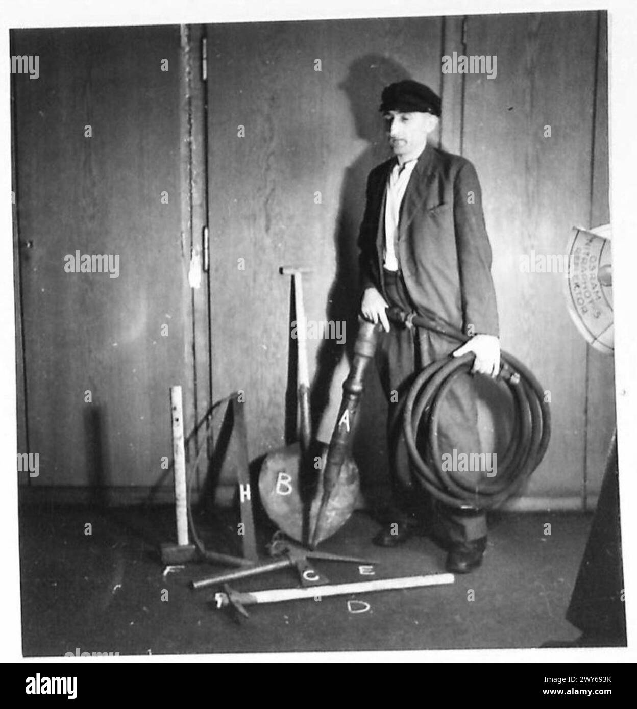 The north german coal control a view of an assortment of tools ysed
