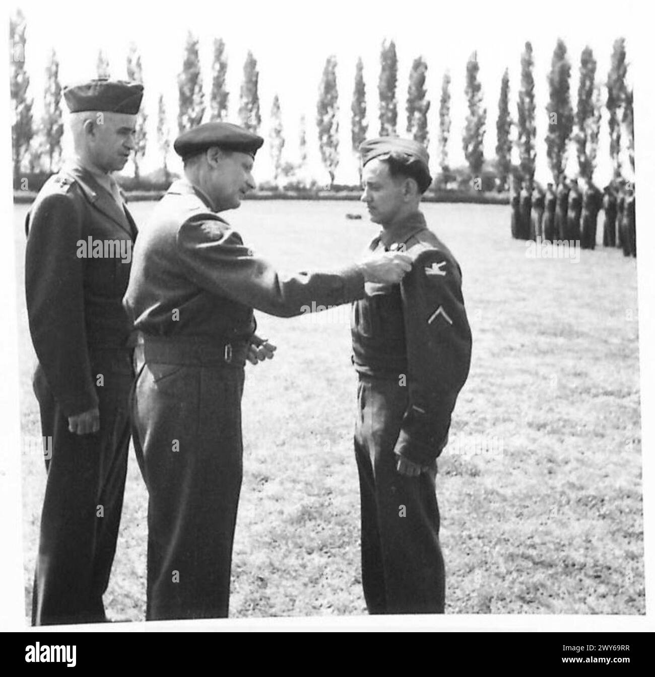 MILITARY MEDAL - PFC Artis O. Barrard, H.Co., 335th Inf. Regt ...