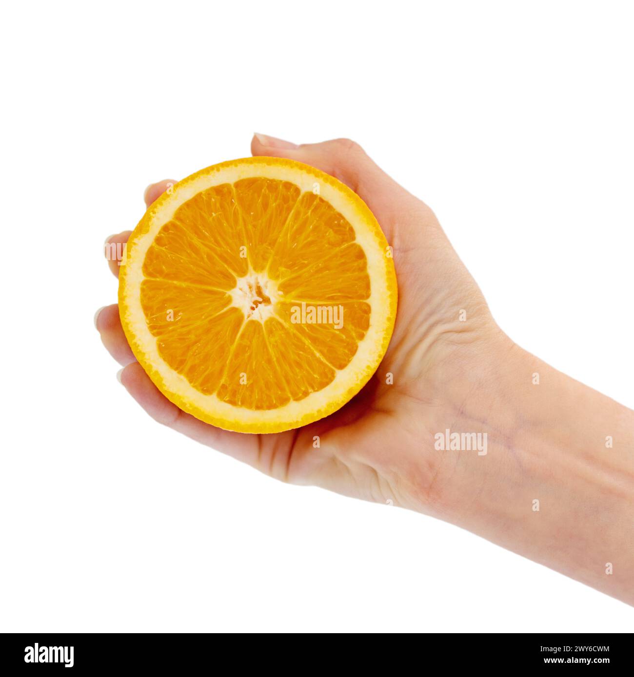 Vitamin C, citrus and oranges in fitness, wellness and fiber for