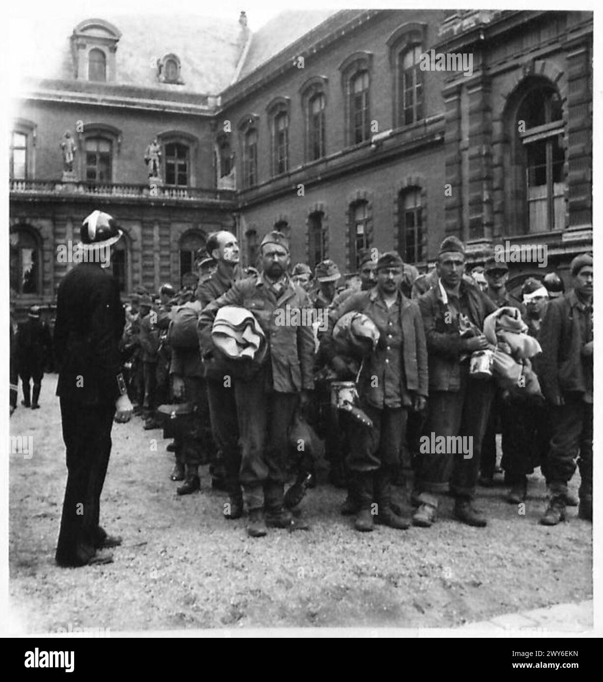 Numerous prisoners of war Black and White Stock Photos & Images - Alamy