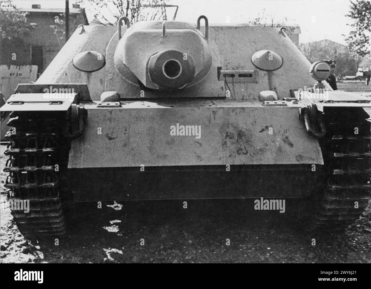 GERMAN TANKS AND MILITARY VEHICLES OF THE SECOND WORLD WAR - Jagdpanzer IV prototype , Stock Photo