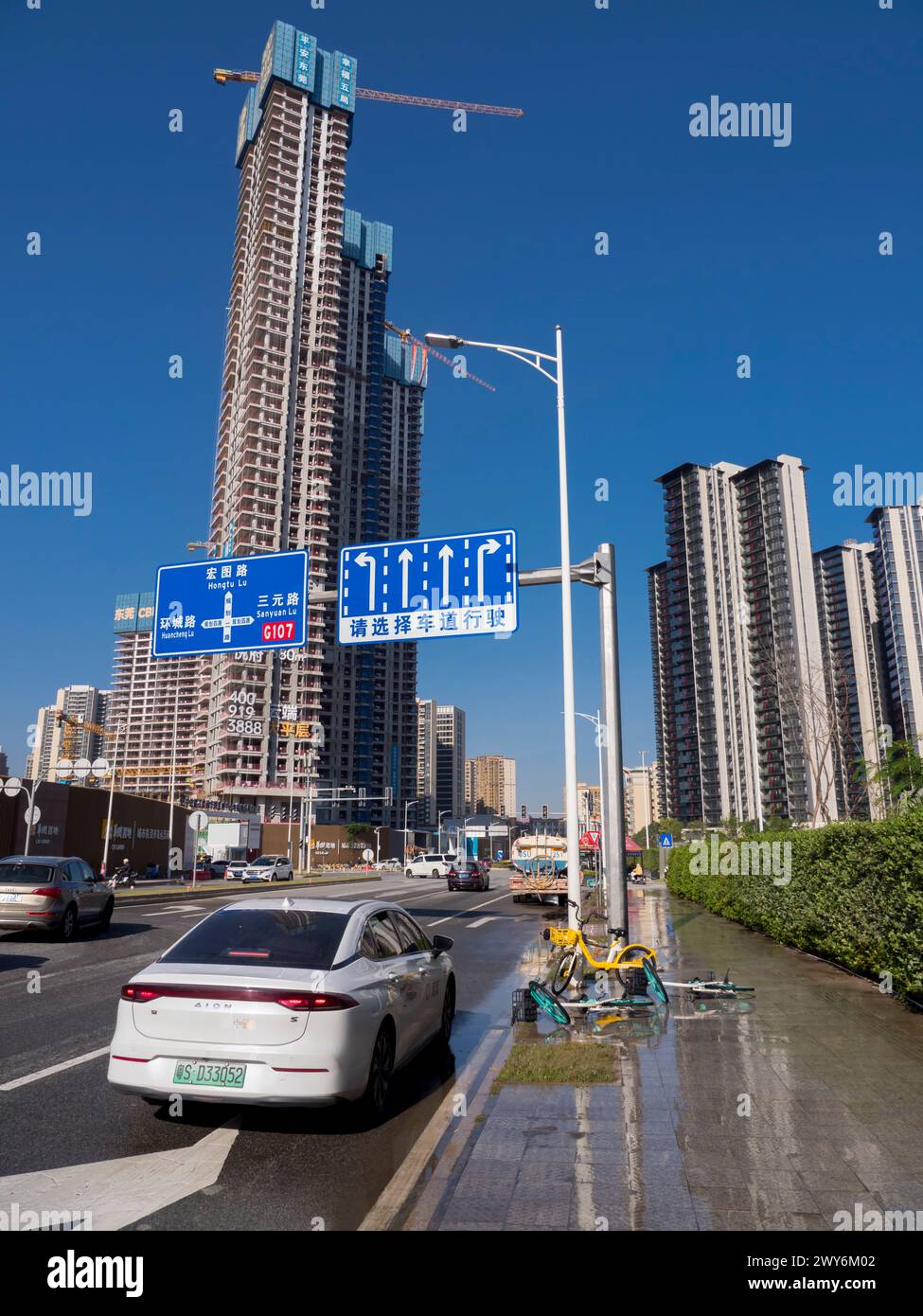 China, Guandong, Dongguan city Stock Photo