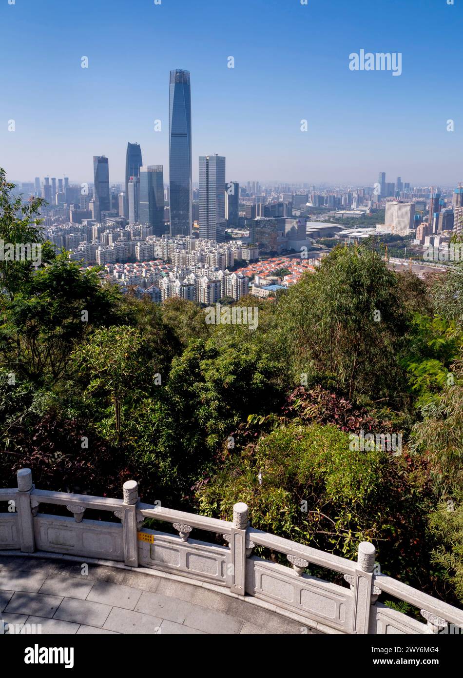 China, Guandong, Dongguan cityscape Stock Photo