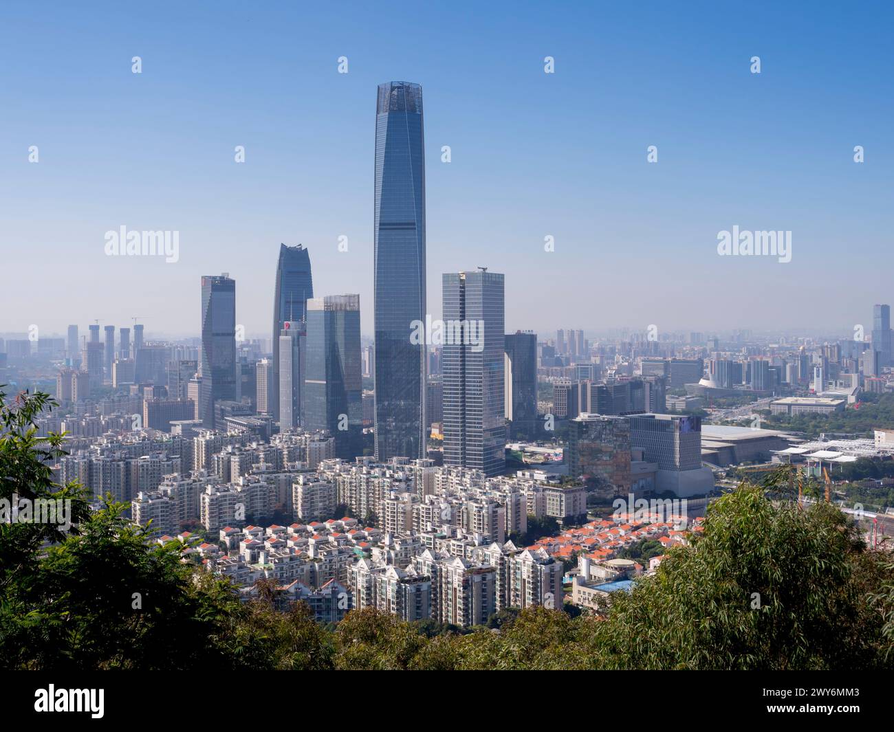 China, Guandong, Dongguan cityscape Stock Photo
