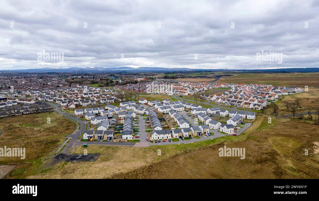 Heartlands housing estate whitburn hires stock photography and images