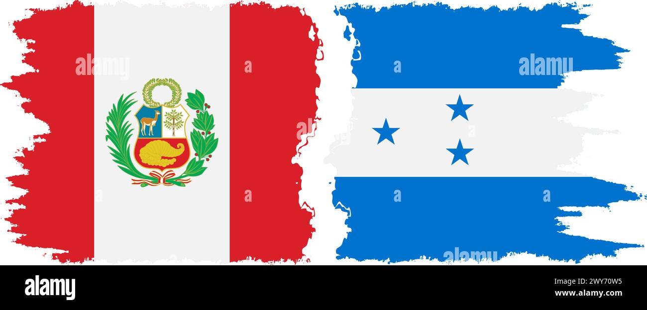 Peru and honduras Stock Vector Images Alamy