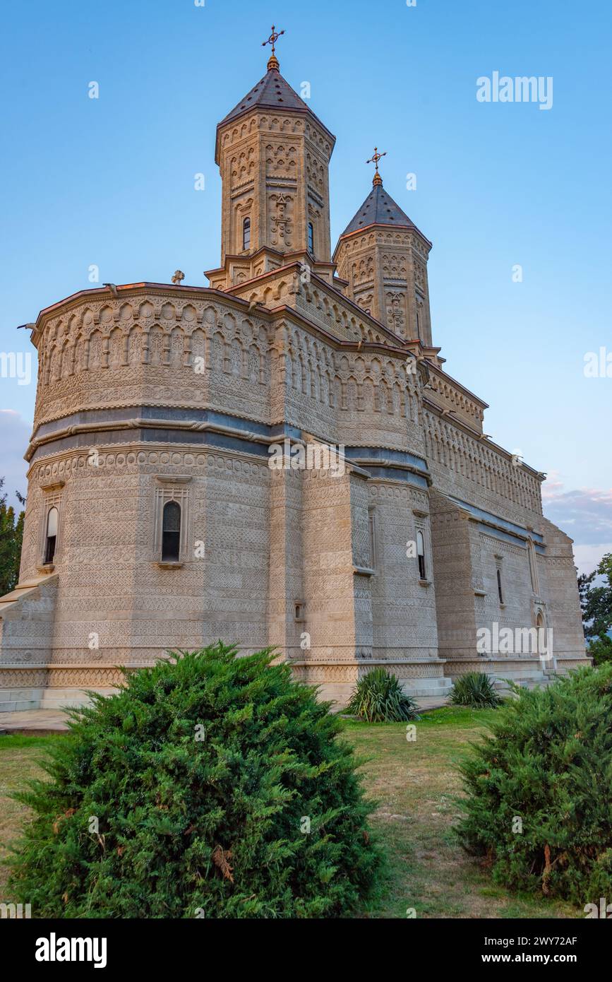 Monastery of the Holy Three Hierarchs in Iasi, Romania Stock Photo