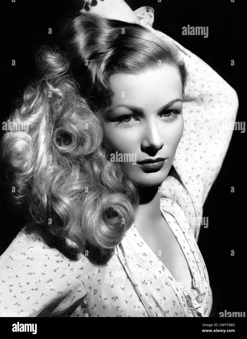 VERONICA LAKE (1922-1973) American stage and film actress about 1952 ...