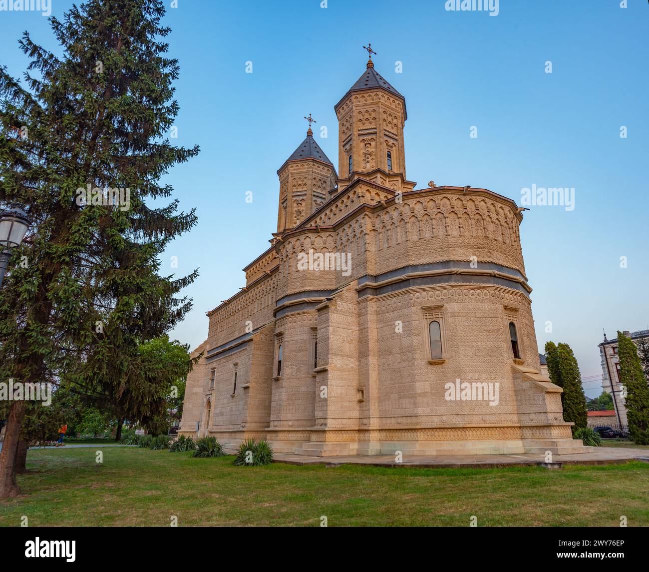 Monastery of the Holy Three Hierarchs in Iasi, Romania Stock Photo