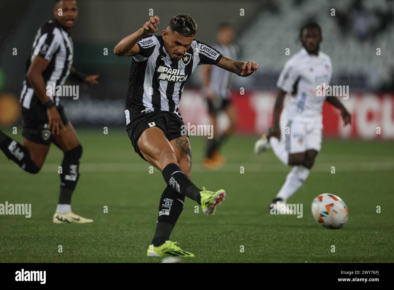 3rd April 2024, Rio de Janeiro, Brazil. Tiquinho Soares of Botafogo