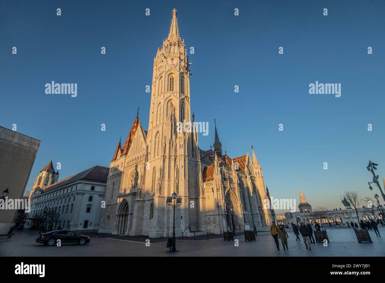 Matthias Church, Budapest, Hungary Stock Photo