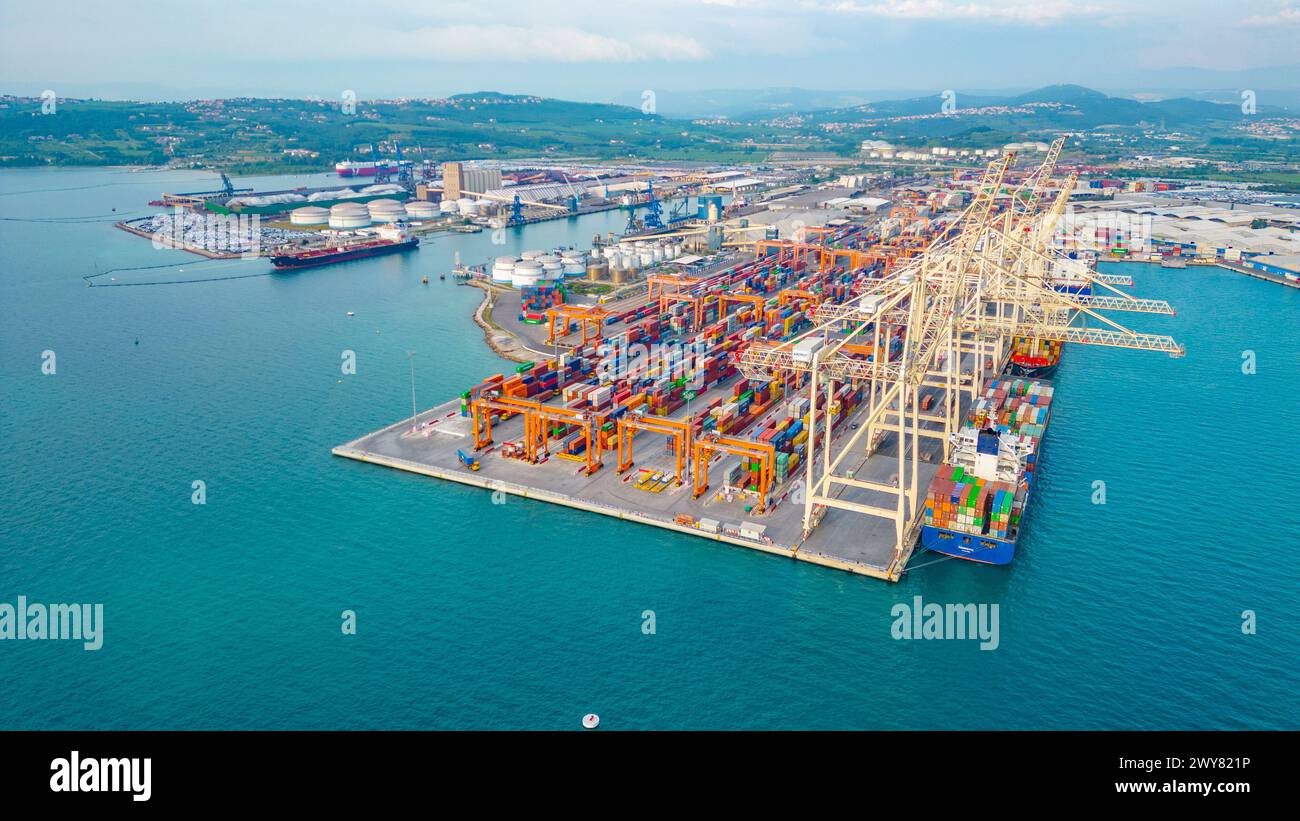 Slovenia koper aerial hi-res stock photography and images - Alamy