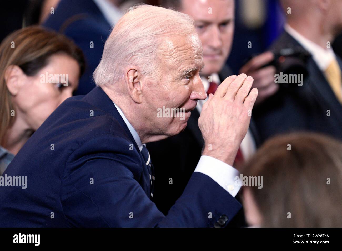 Washington, United States. 04th Apr, 2024. US President Joe Biden ...