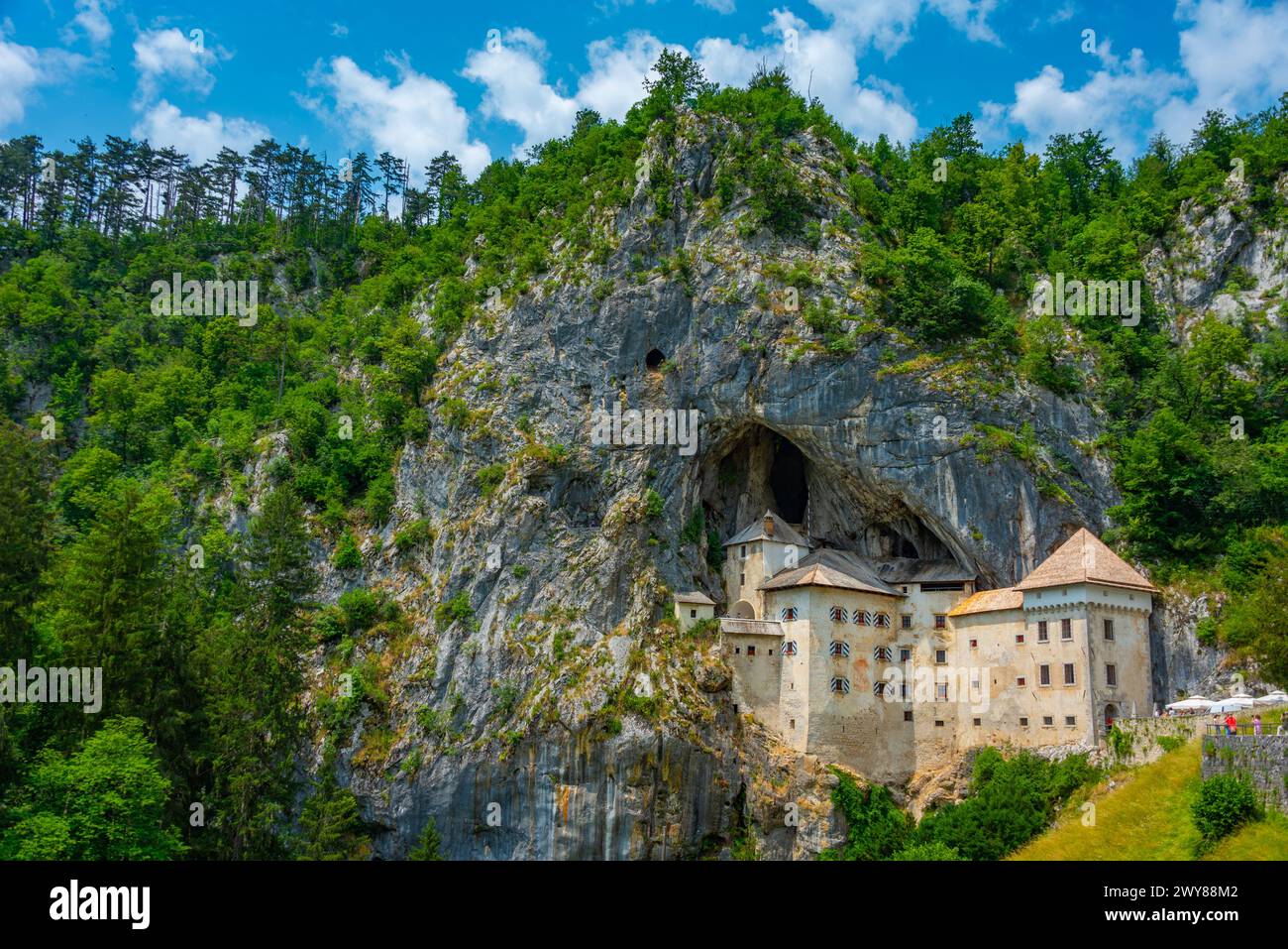 Predjama Predjama castle unique cave hi-res stock photography and images - Alamy