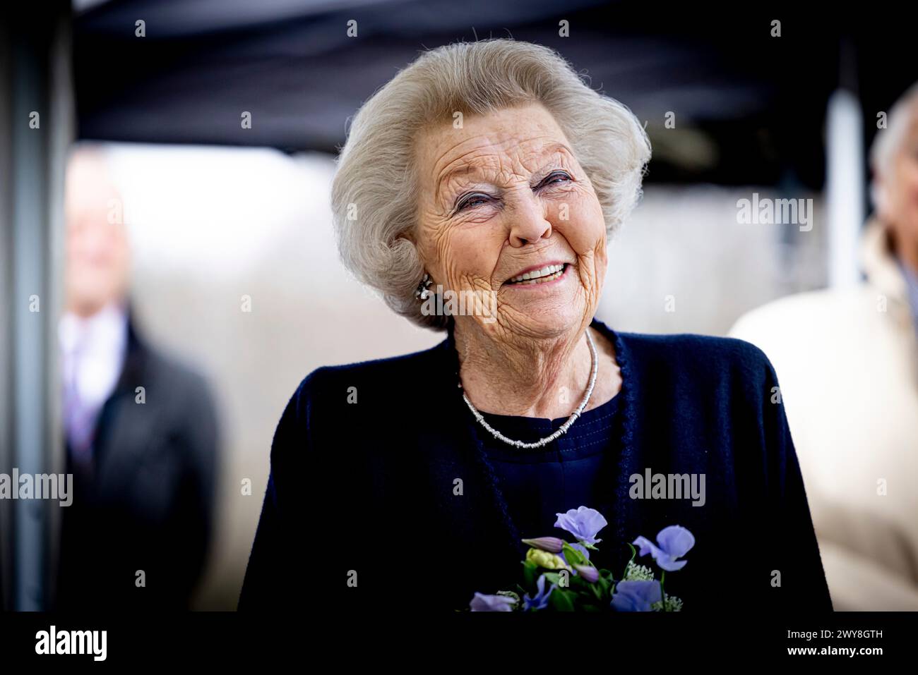 Baarn - Princess Beatrix Of The Netherlands At The Unveiling Of The 