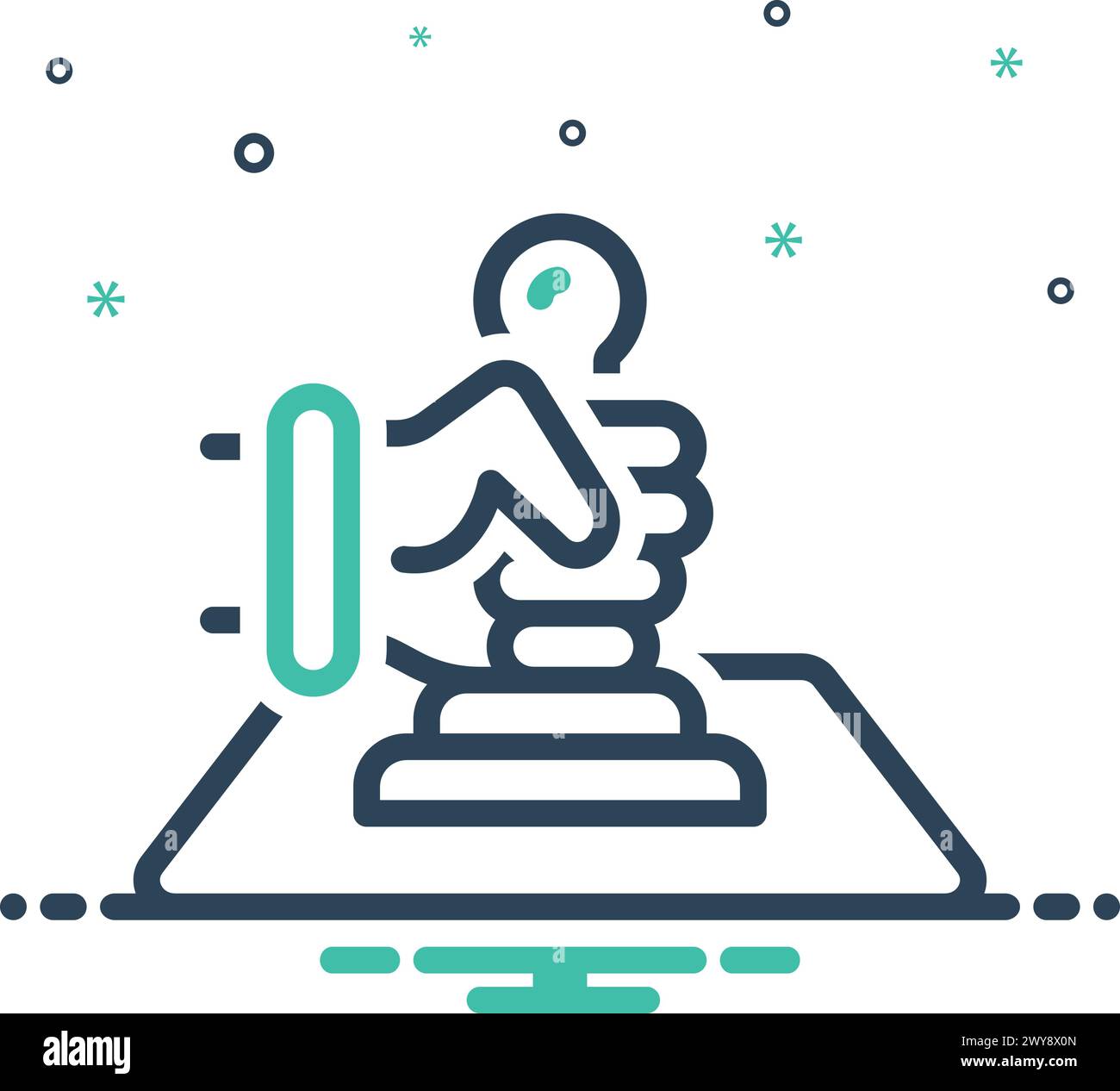 Icon for approved, stamp Stock Vector Image & Art - Alamy