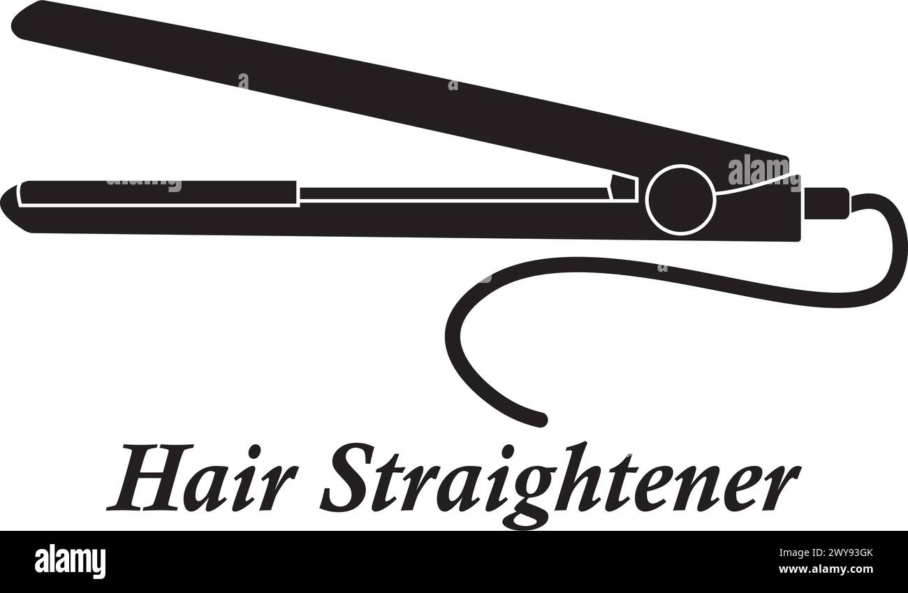 Hair straightener icon vector illustration design Stock Vector