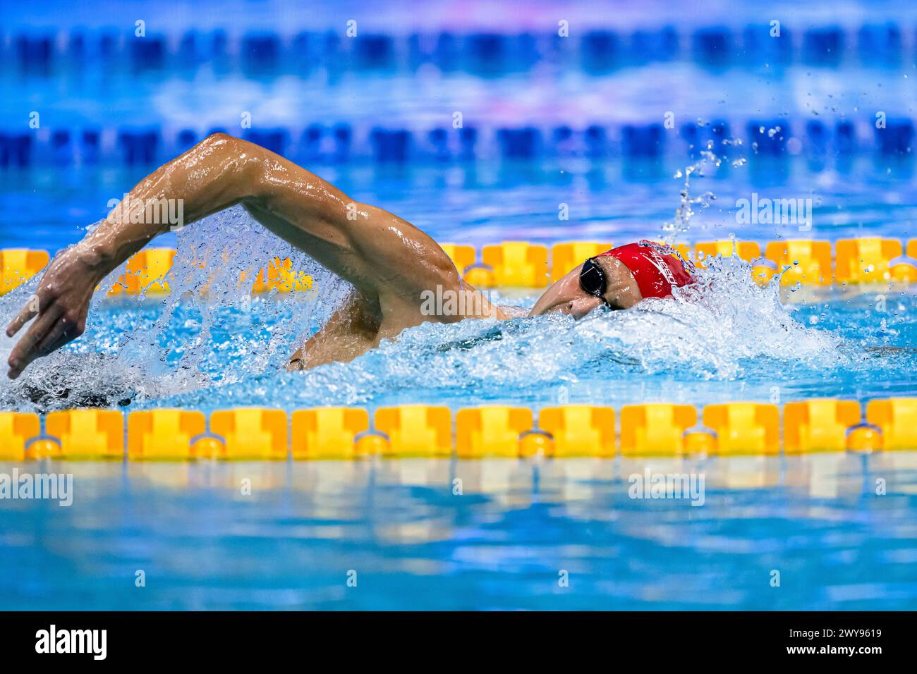 LONDON, UNITED KINGDOM. 04 April, 2024. Daniel Jervis competes in Men’s ...