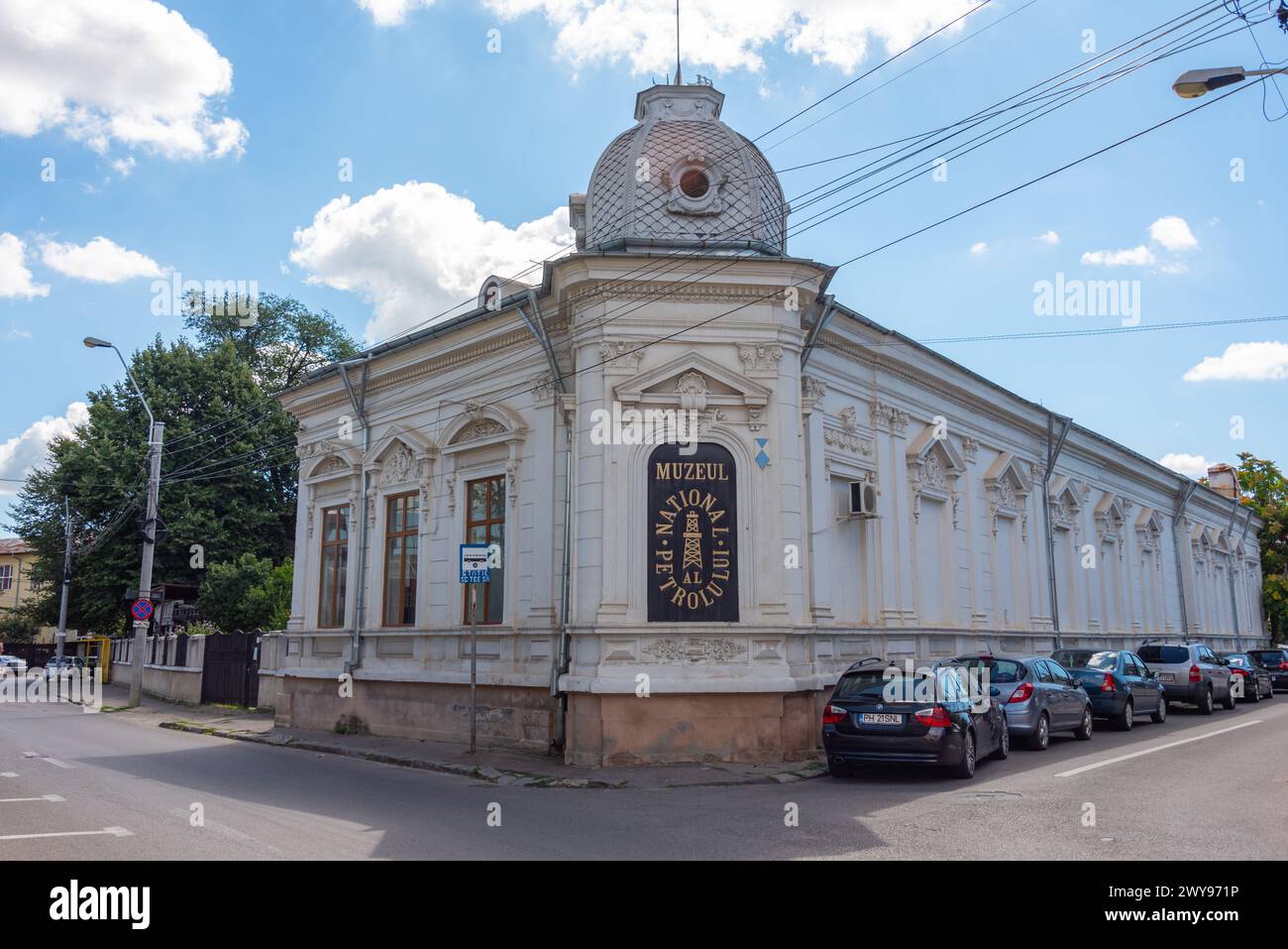 Ploiesti, Romania, August 7, 2023: The National Museum of Oil in ploiesti in Romania Stock Photo