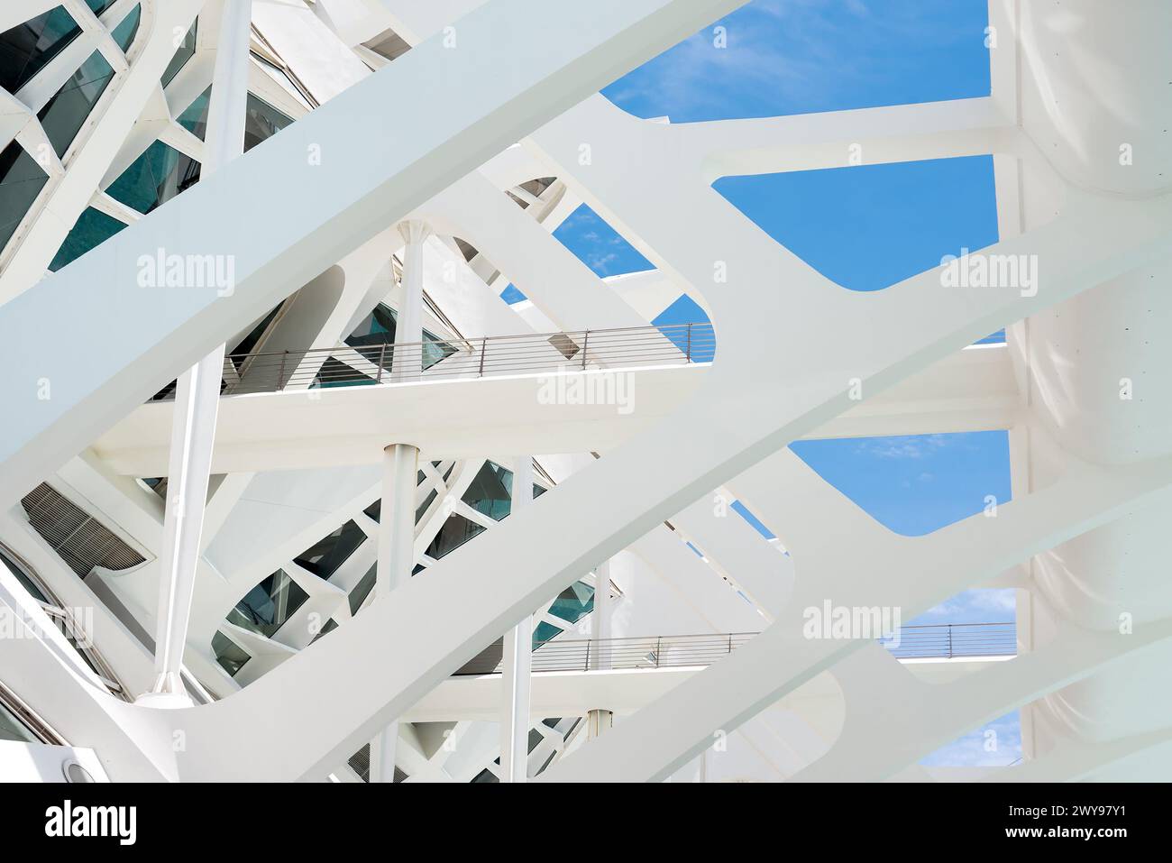 Abstract architectural background Stock Photo