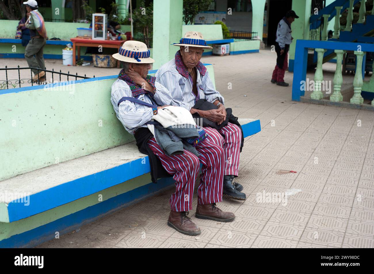 Maya Indigenous Men In Traditional Clothing In Todos Santos Cuchumat n 