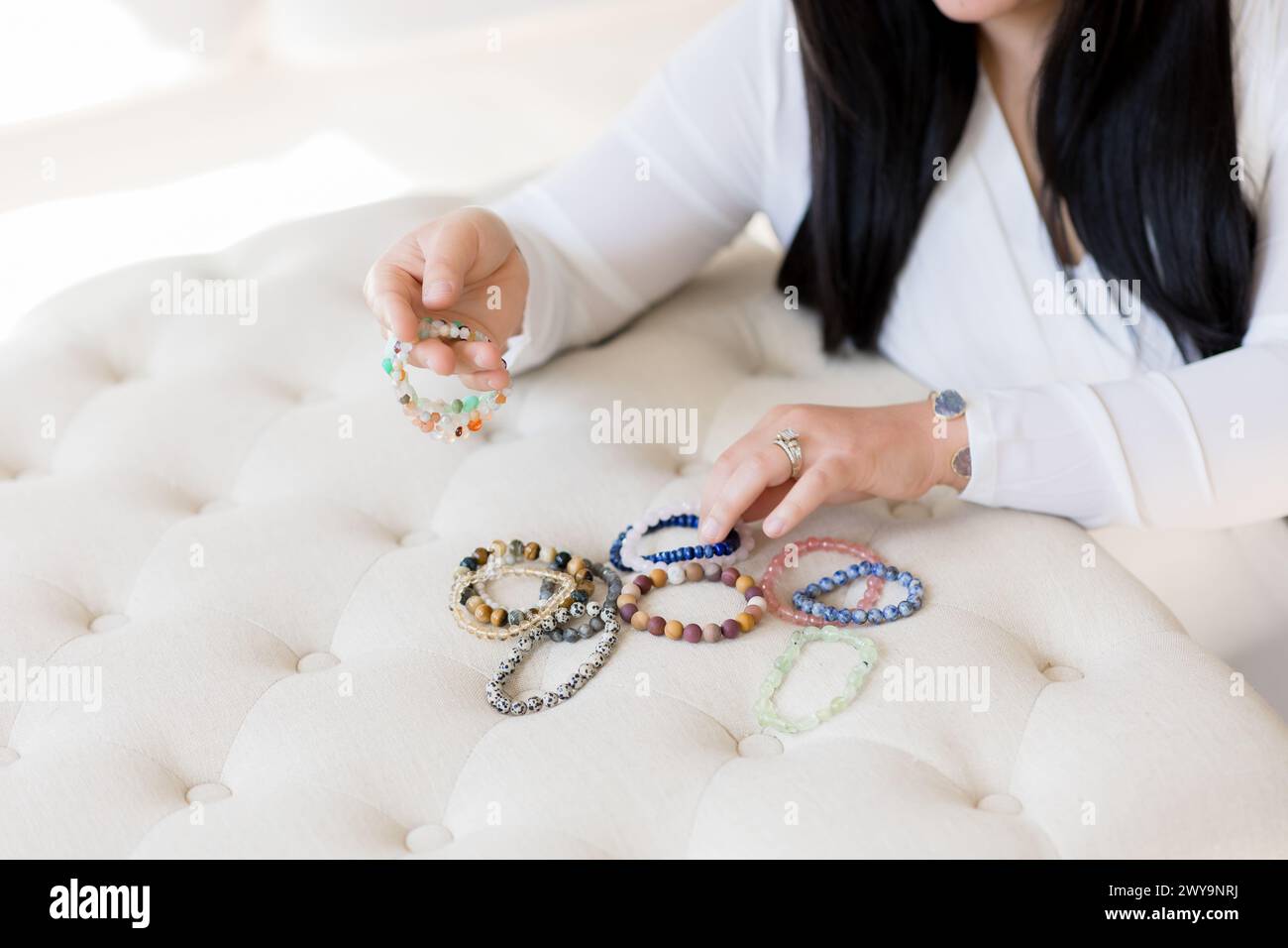 Chakra bracelets hi-res stock photography and images - Alamy