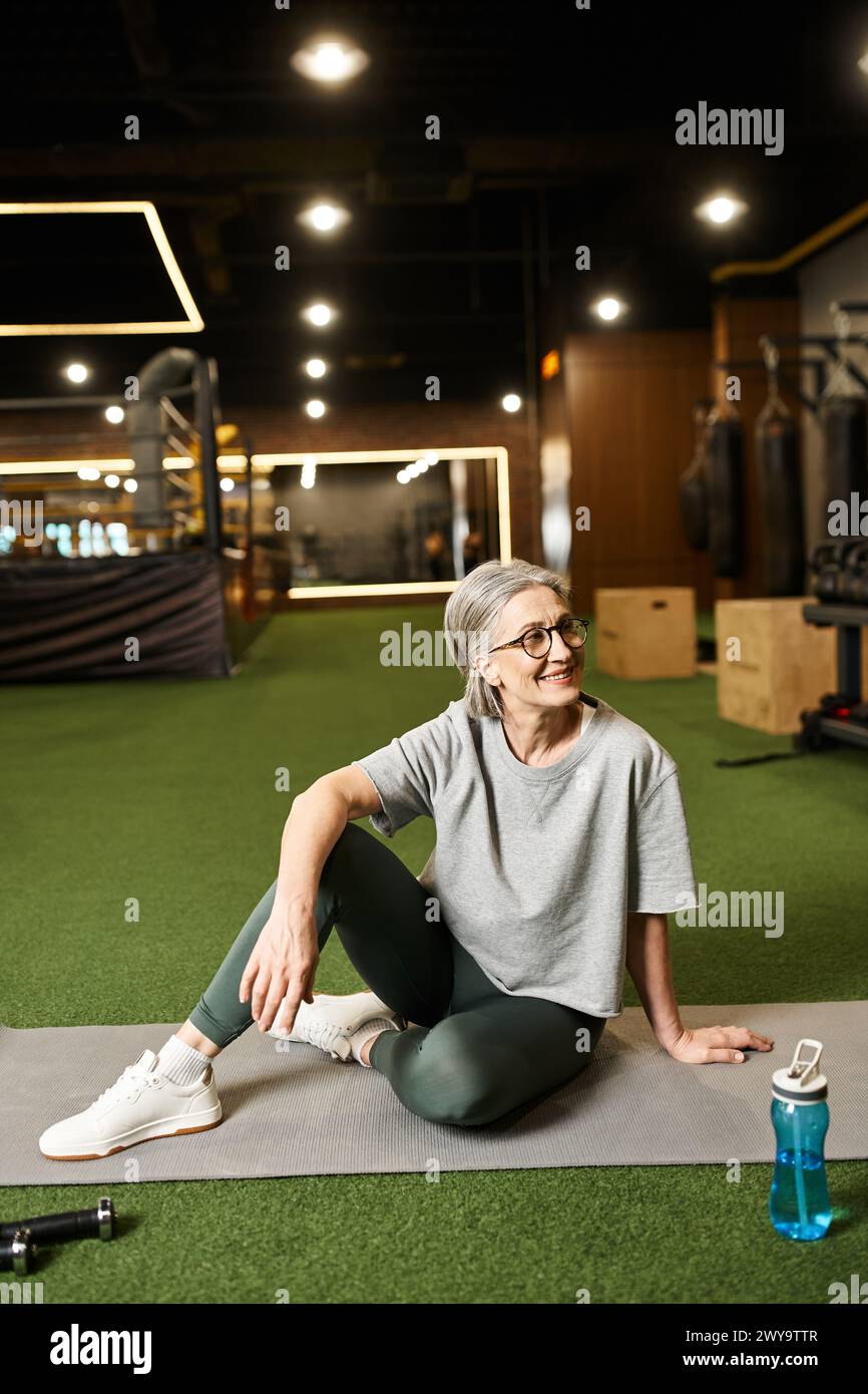 Attractive happy mature woman hi-res stock photography and images - Alamy