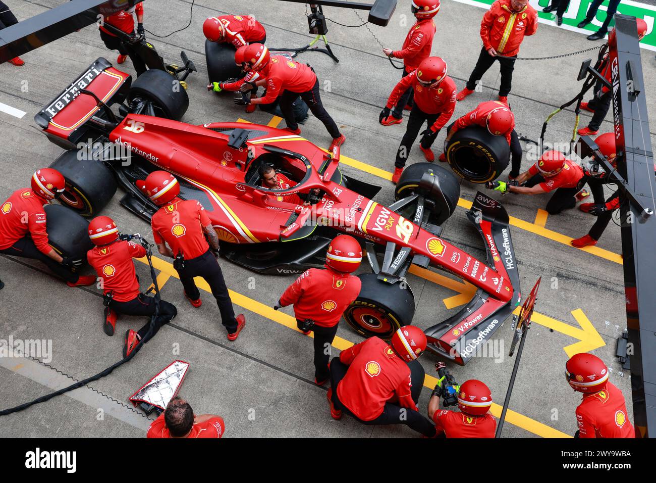 Scuderia Ferrari SF24, during the Formula 1 MSC Cruises Japanese Grand