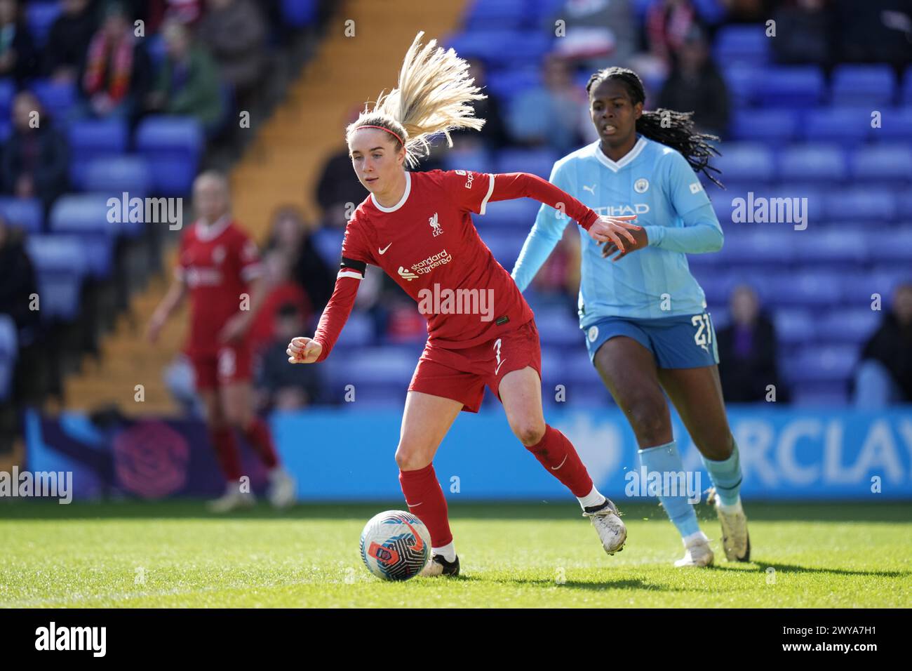 Liverpool Fc V Manchester City Fc Barclays Womens Super League Prenton