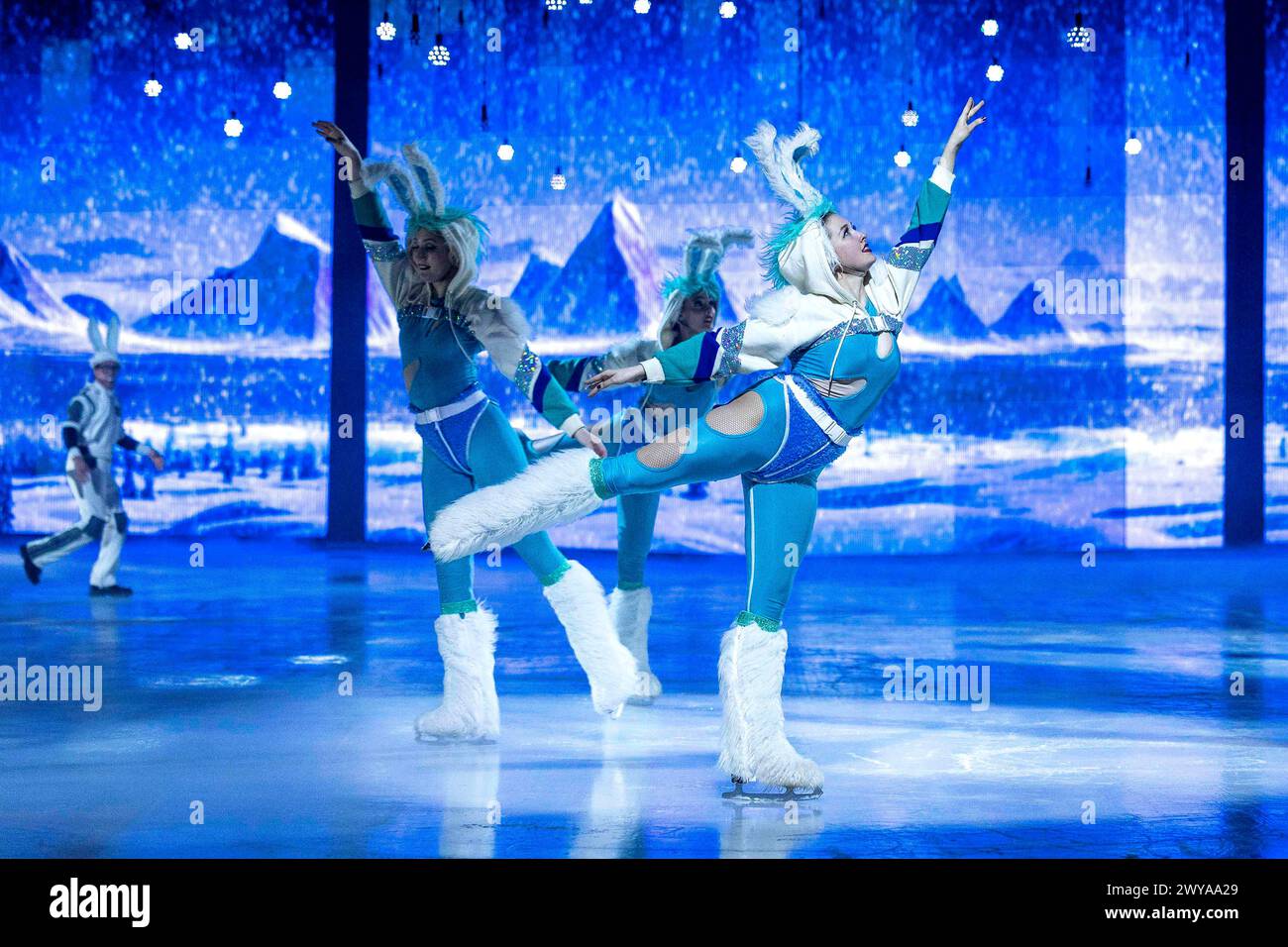  Holiday on Ice Show No Limits in der Messehalle. Erfurt, 04.04.2024 Bildidee 