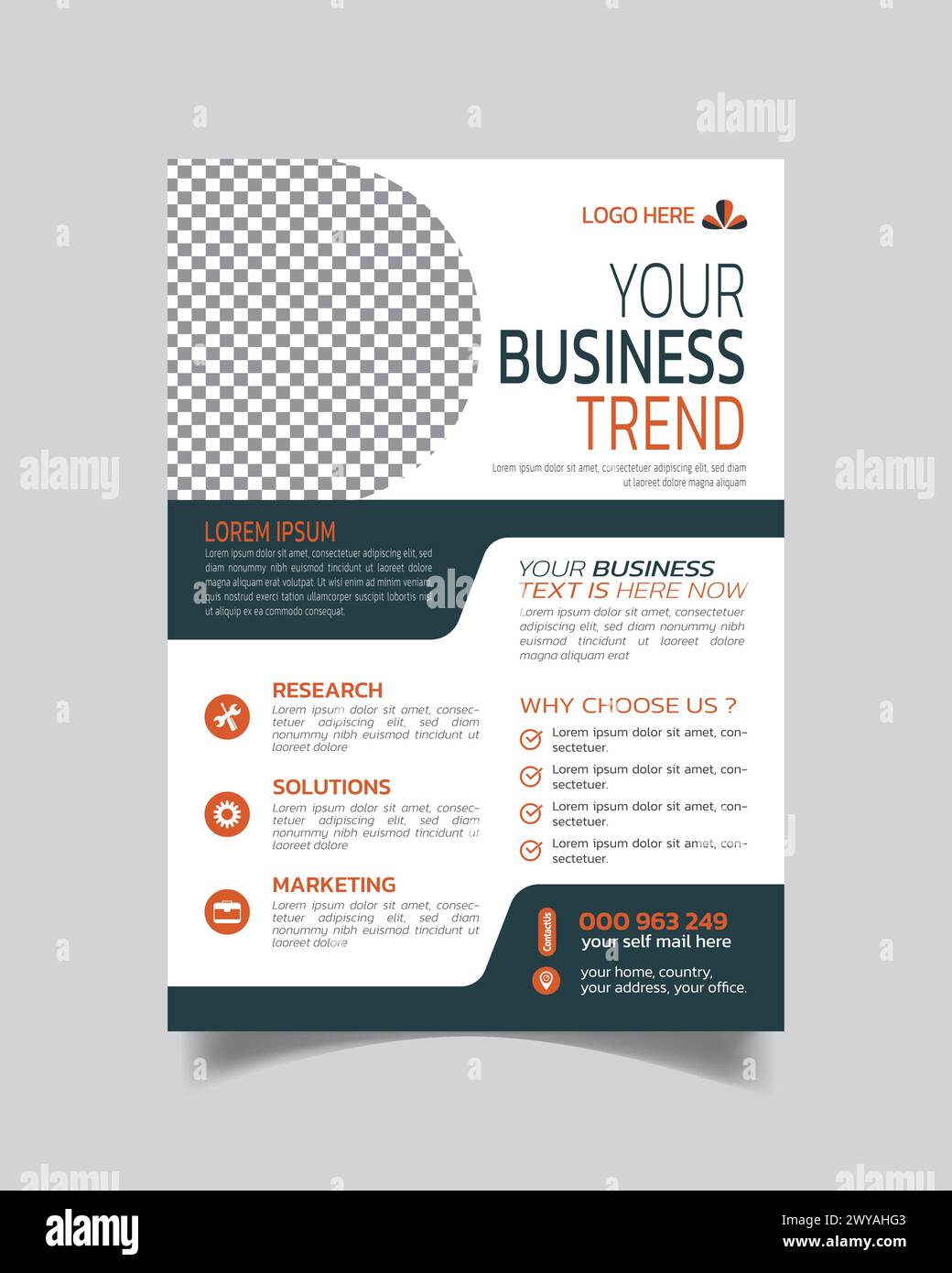 Stylus Minimalistic Business Flyer and Tidy Business Leaflet Design ...