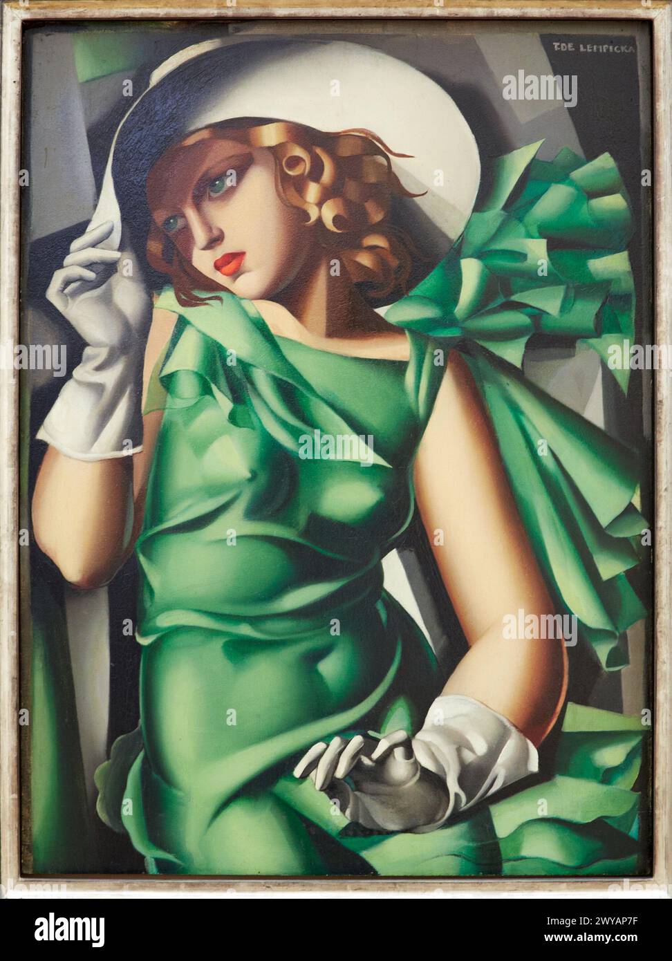 Jeune Fille En Vert 1927 1930 Tamara De Lempicka Centre George jeune-fille-en-vert-1927-1930-tamara-de-lempicka-centre-george