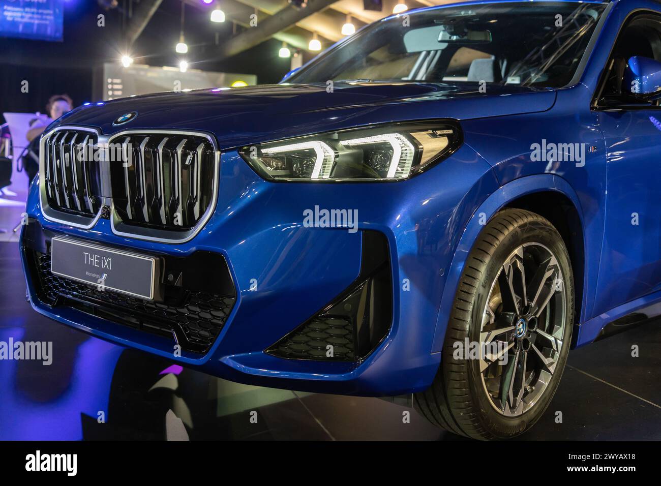 Kuala Lumpur, Malaysia - May 5,2023 : BMW The iX1 displaying in the ...