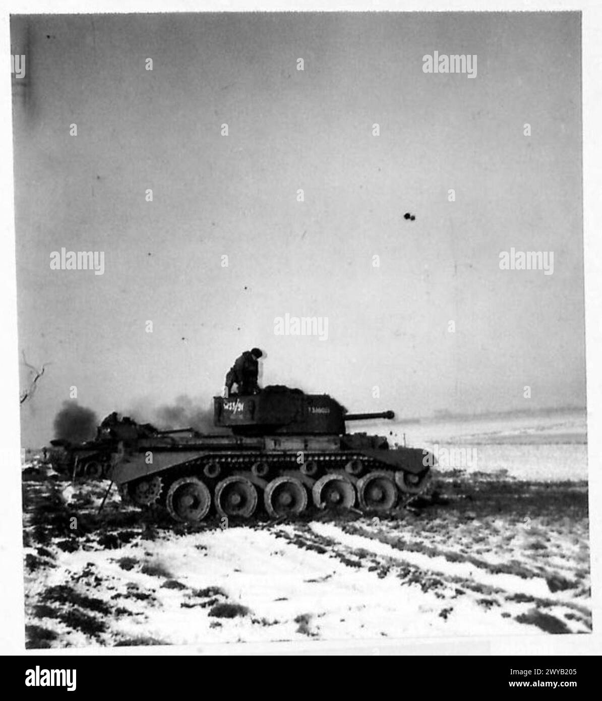 The 29th Armoured Brigade of the 11th Armoured Division practices ...
