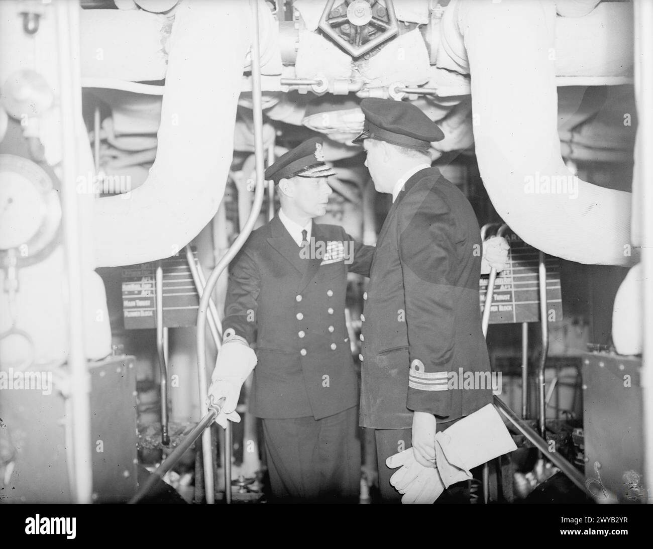 On 13 August 1943, the King visited the Home Fleet at Scapa Flow ...
