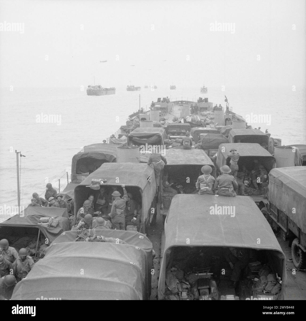 D Day British Forces During The Invasion Of Normandy 6 June 1944