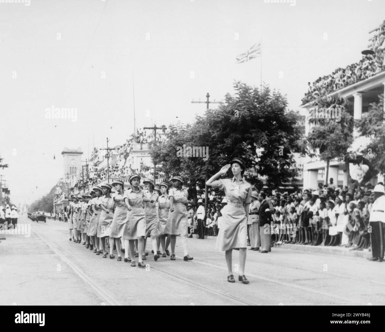 EMPIRE DAY IN JAMAICA, 24 MAY 1944 - Picture taken during Empire Day ...