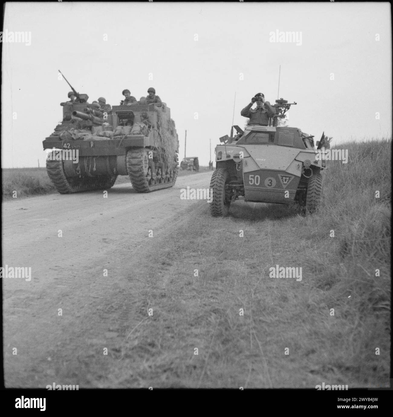 THE BRITISH ARMY IN THE NORMANDY CAMPAIGN 1944 - Priest self-propelled ...