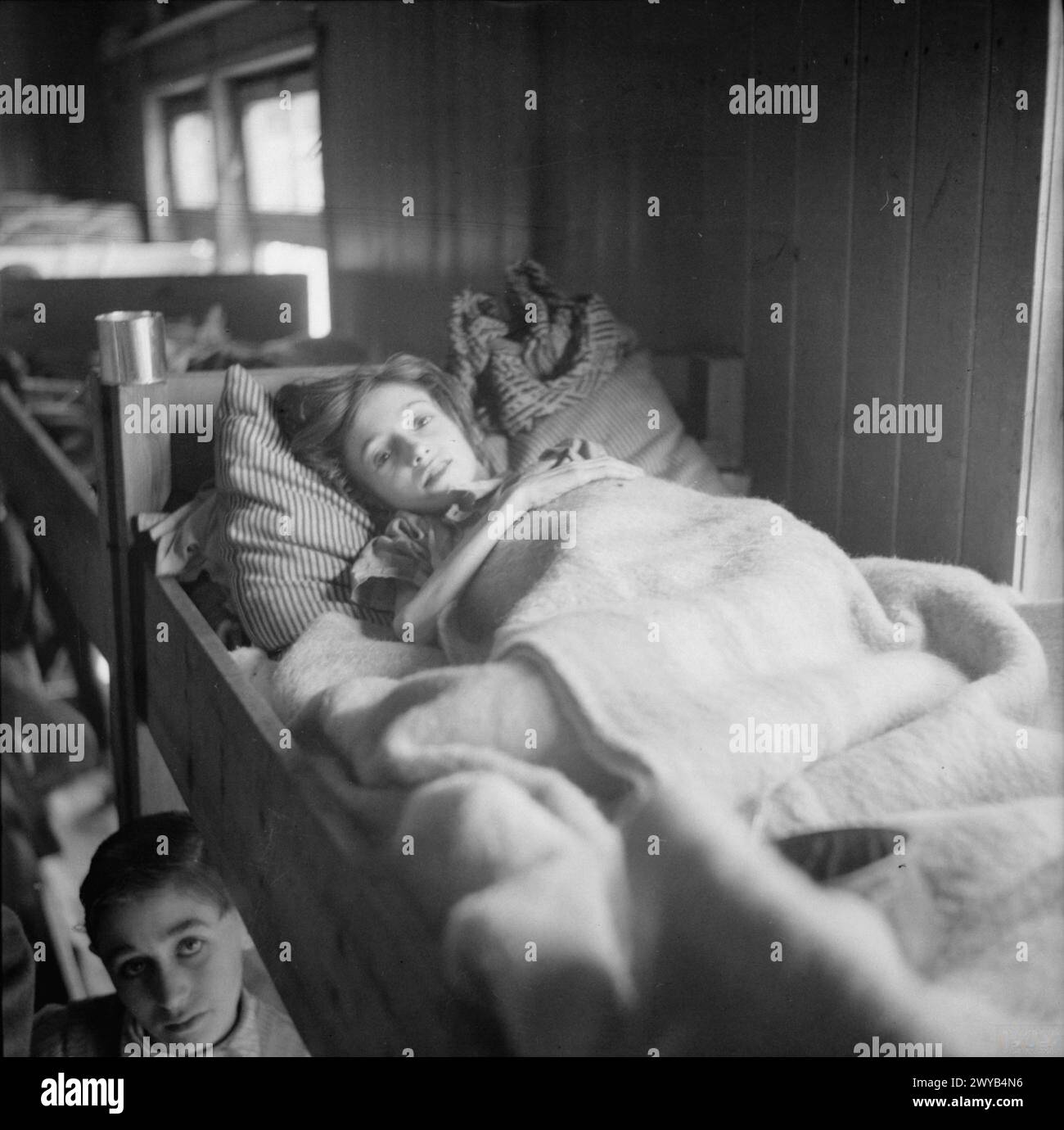 THE LIBERATION OF BERGENBELSEN CONCENTRATION CAMP, APRIL 1945 A