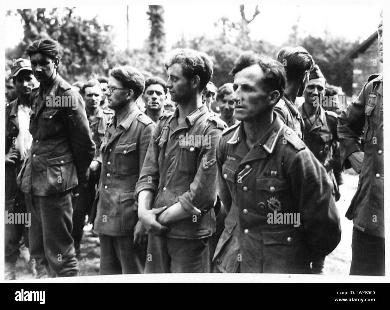 Prisoners captured during advance hi-res stock photography and images ...