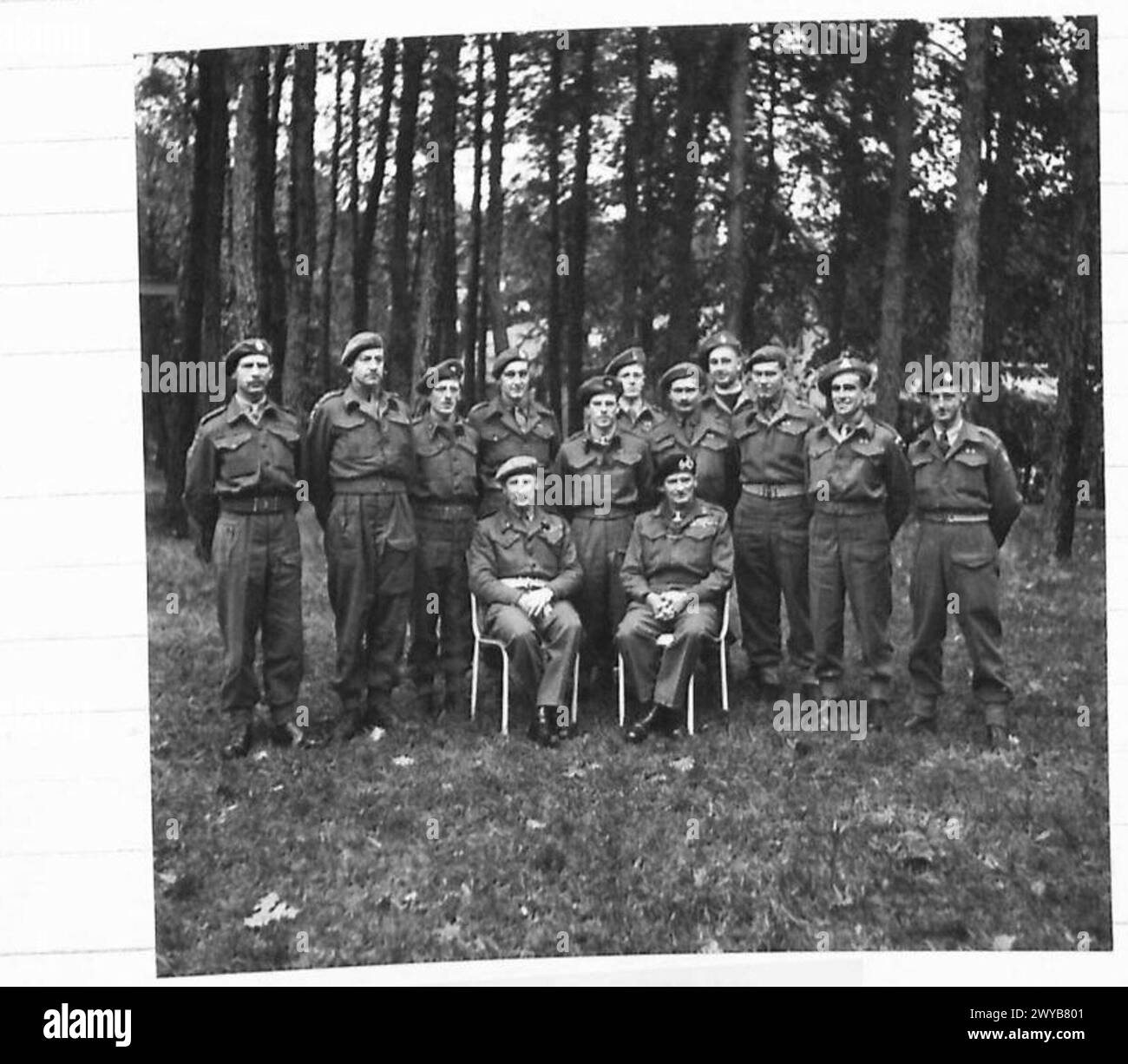 FIELD MARSHAL MONTGOMERY DECORATES MEN OF THE 49 DIVISION. - Original ...