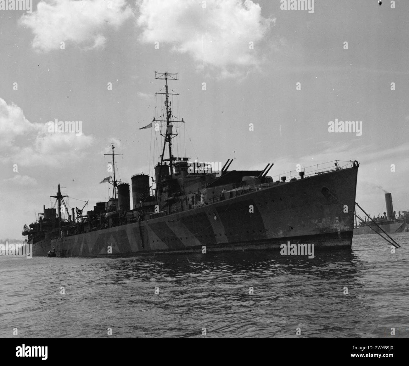 In Convoy From Bombay To Singapore. February 1942, On Board The 