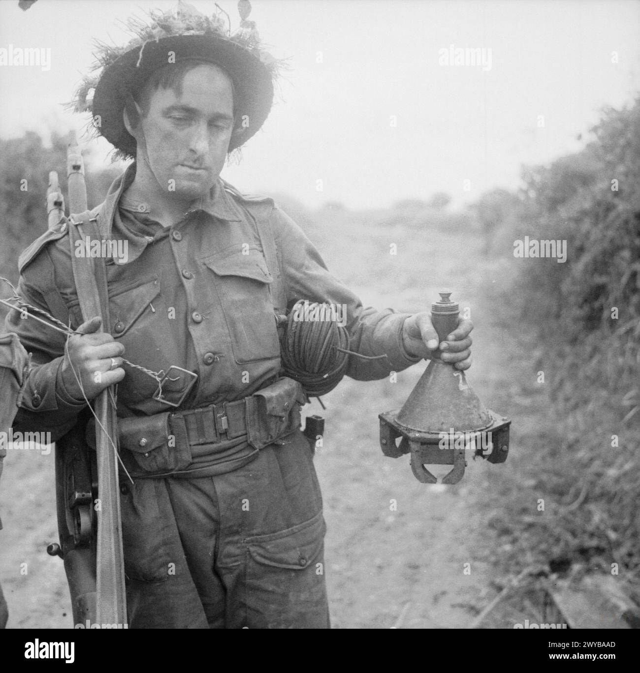 THE BRITISH ARMY IN NORMANDY 1944 Lance Corporal Lodge of 278 Field