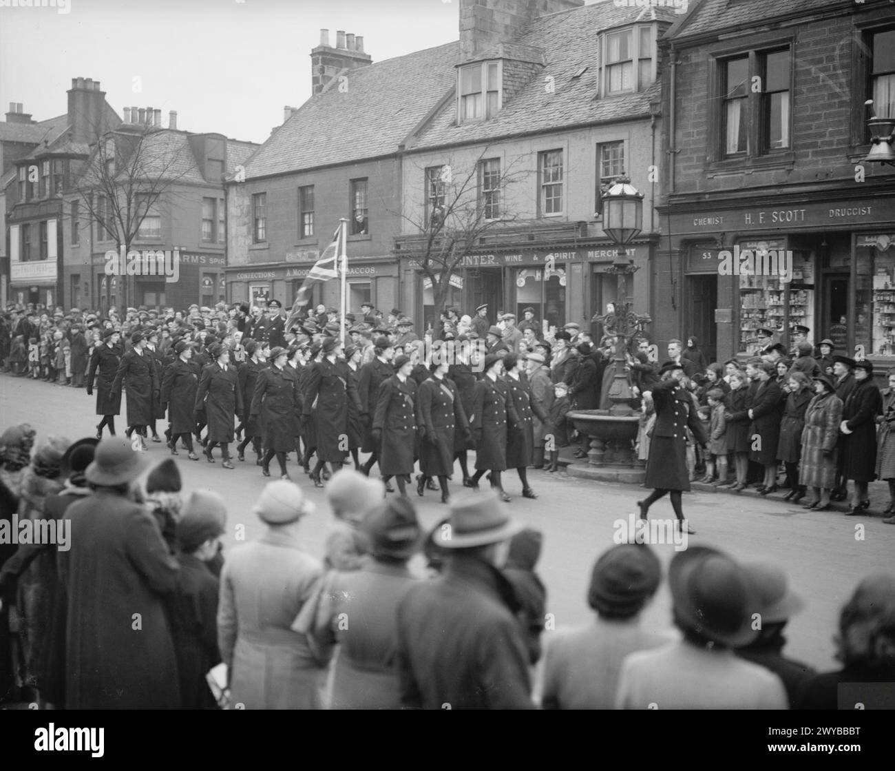 INVERKEITHING, NORTH QUEENSFERRY AND HILLEND WARSHIP WEEK. 29 NOVEMBER