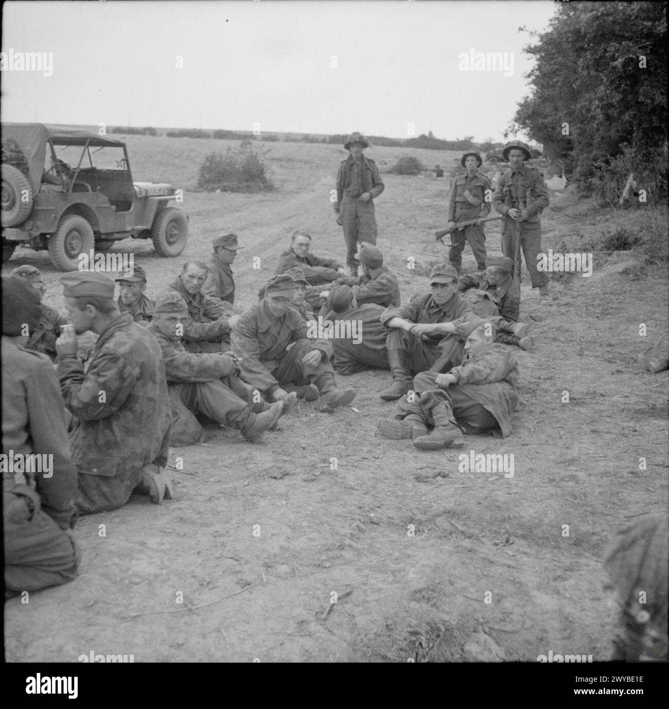 Captured german in normandy 1944 hi-res stock photography and images ...