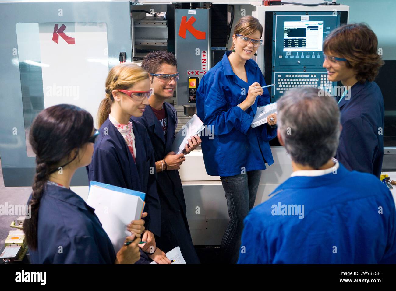 Machine tool lab department mechanical hi-res stock photography and ...