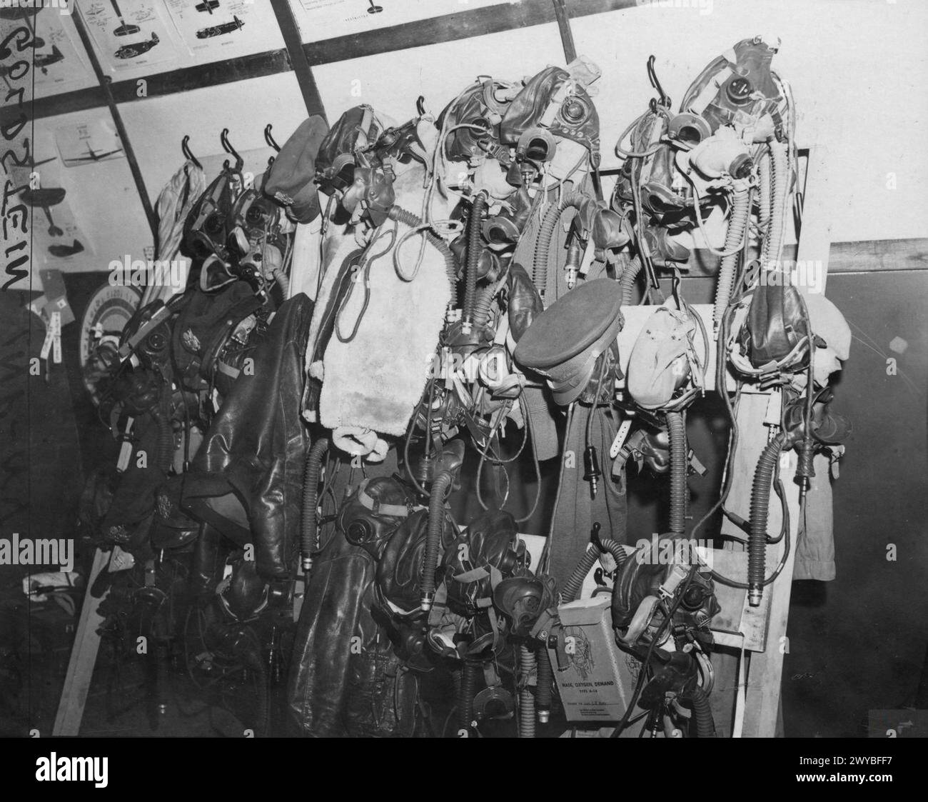 At Metfield air base, 353rd Fighter Group of the US Eighth Air Force ...